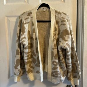 Leopard Print Cardigan